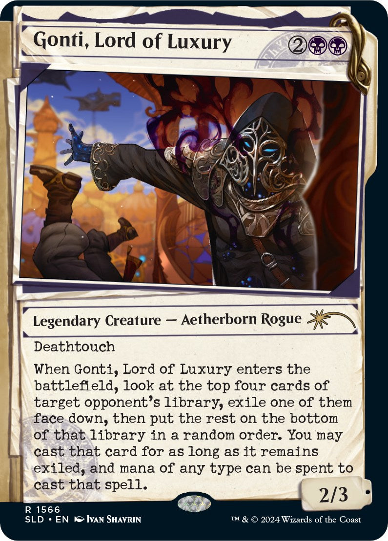 Gonti, Lord of Luxury [Secret Lair Drop Series] MTG Single Magic: The Gathering | Red Claw Gaming