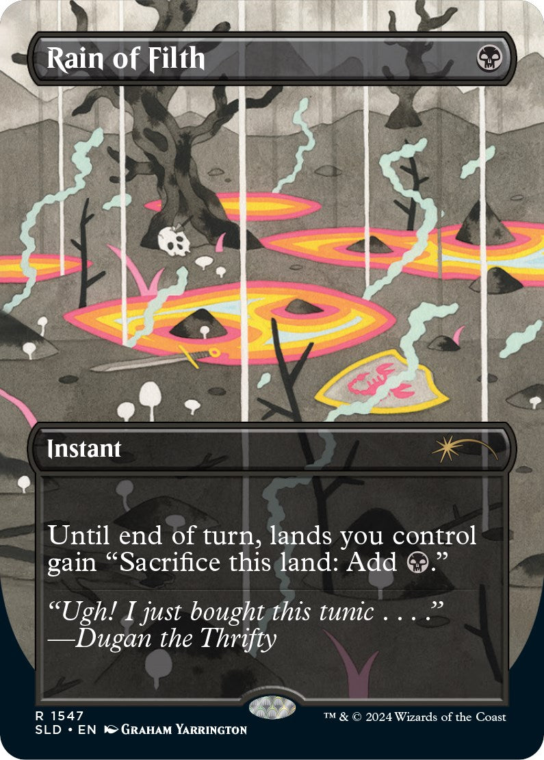 Rain of Filth [Secret Lair Drop Series] MTG Single Magic: The Gathering | Red Claw Gaming