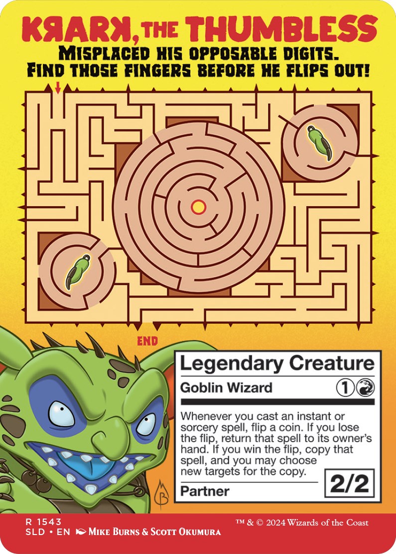 Krark, the Thumbless [Secret Lair Drop Series] MTG Single Magic: The Gathering | Red Claw Gaming