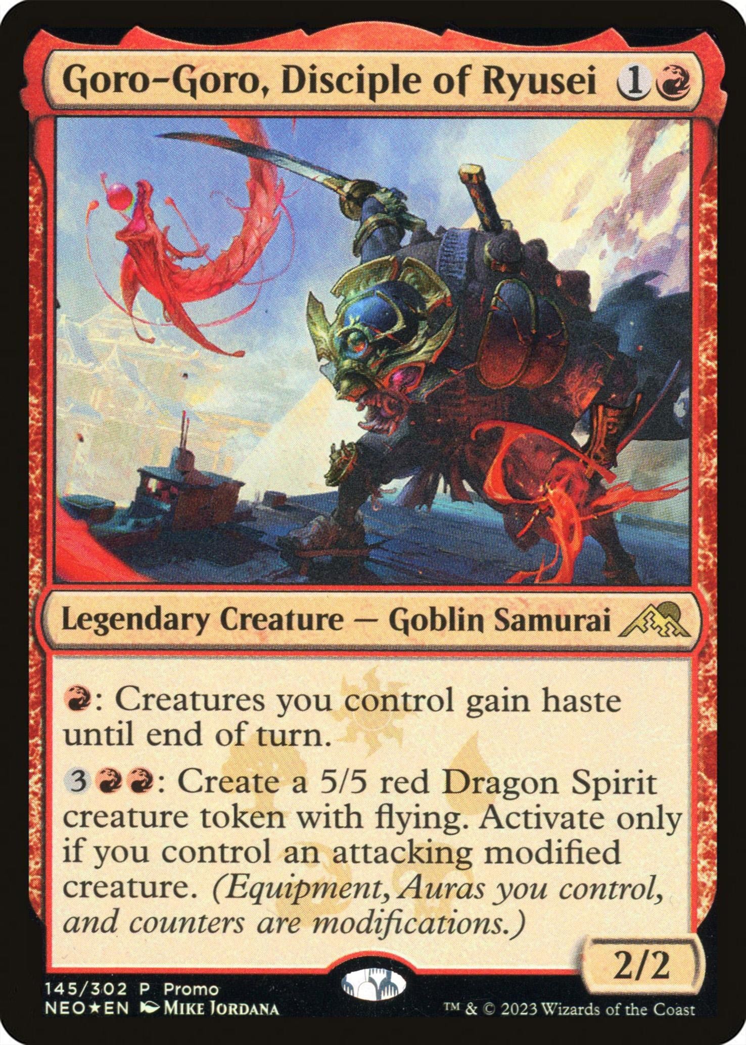 Goro-Goro, Disciple of Ryusei [Media Promos] MTG Single Magic: The Gathering | Red Claw Gaming