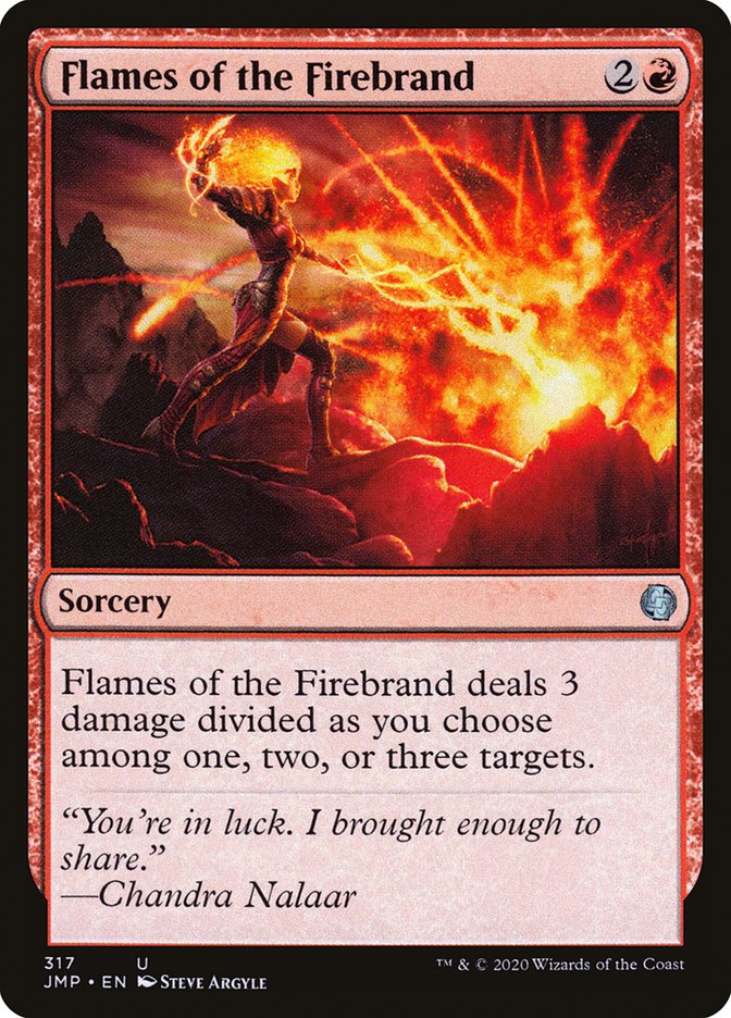 Flames of the Firebrand [Jumpstart] MTG Single Magic: The Gathering | Red Claw Gaming