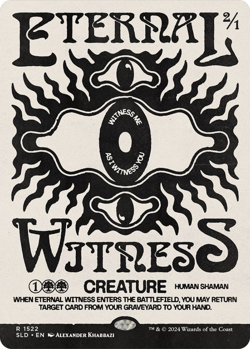 Eternal Witness (1522) [Secret Lair Drop Series] MTG Single Magic: The Gathering | Red Claw Gaming