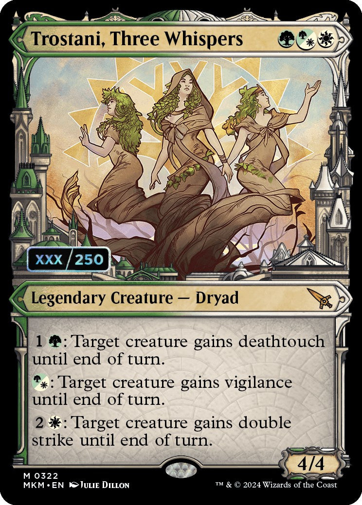 Trostani, Three Whispers (Serialized) [Murders at Karlov Manor] MTG Single Magic: The Gathering | Red Claw Gaming