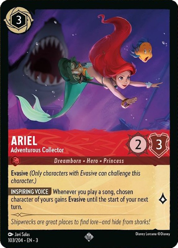 Ariel - Adventurous Collector (103/204) [Into the Inklands] Lorcana Single Disney    | Red Claw Gaming