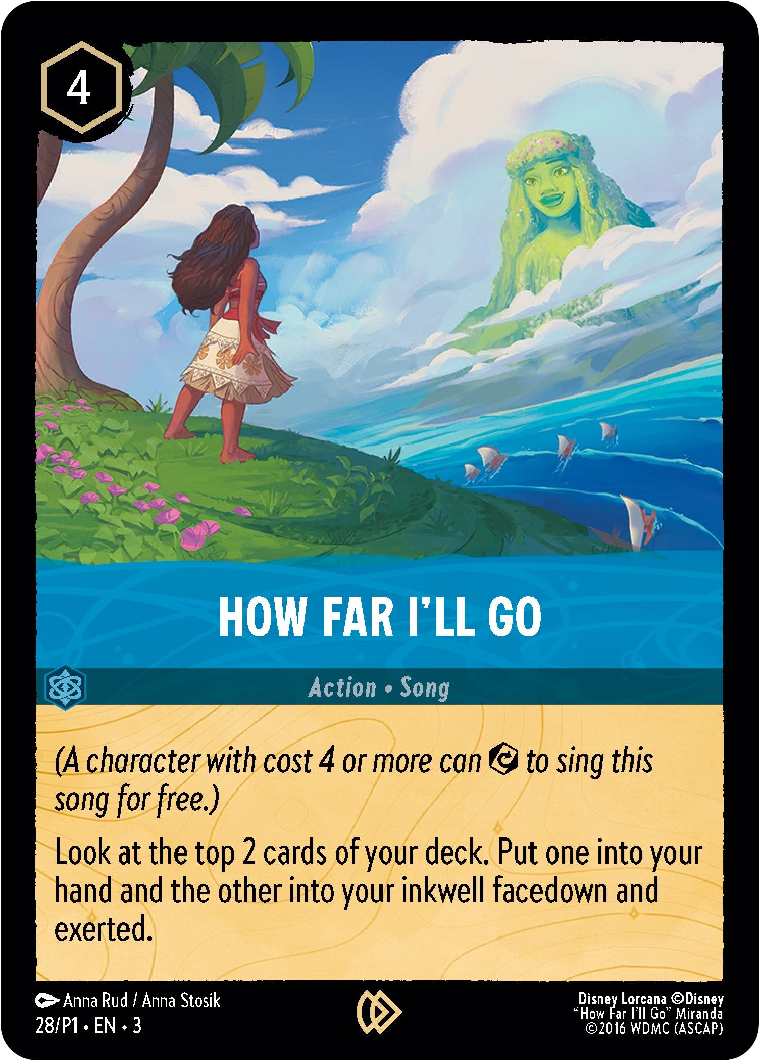 How Far I'll Go (28) [Promo Cards] Lorcana Single Disney | Red Claw Gaming