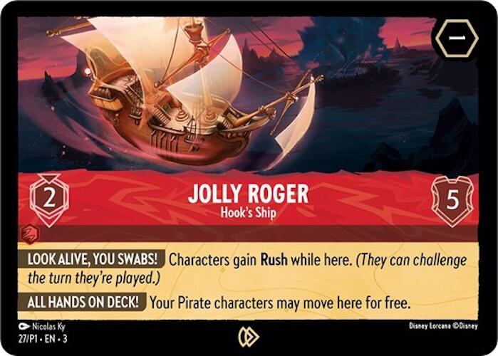 Jolly Roger - Hook's Ship (27) [Promo Cards] Lorcana Single Disney | Red Claw Gaming