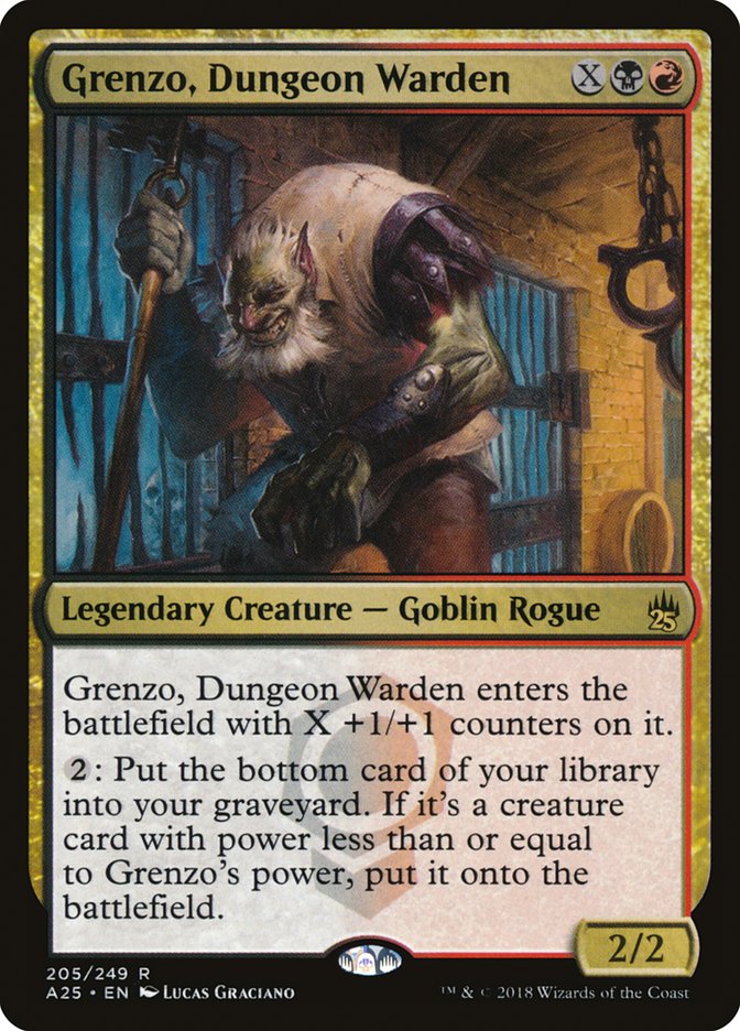 Grenzo, Dungeon Warden [Masters 25] MTG Single Magic: The Gathering | Red Claw Gaming