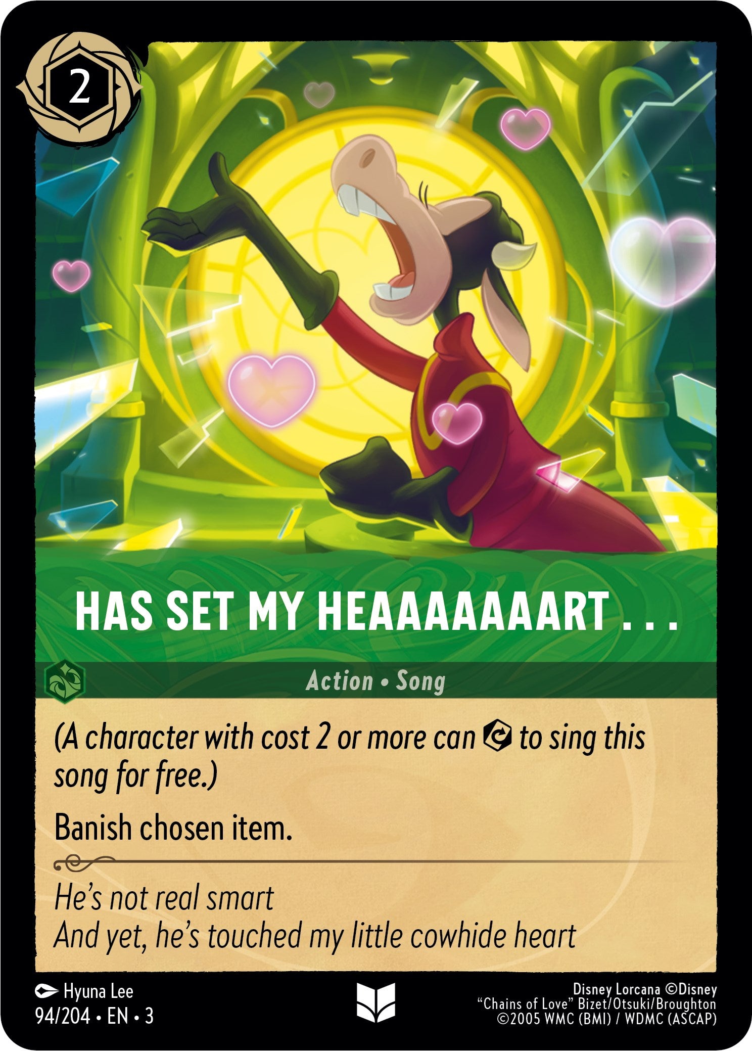 Has Set My Heaaaaaaart . . . (94/204) [Into the Inklands] Lorcana Single Disney    | Red Claw Gaming