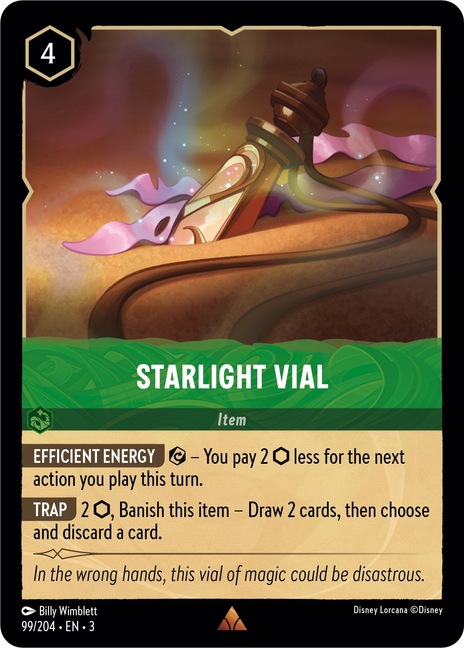 Starlight Vial (99/204) [Into the Inklands] Lorcana Single Disney    | Red Claw Gaming