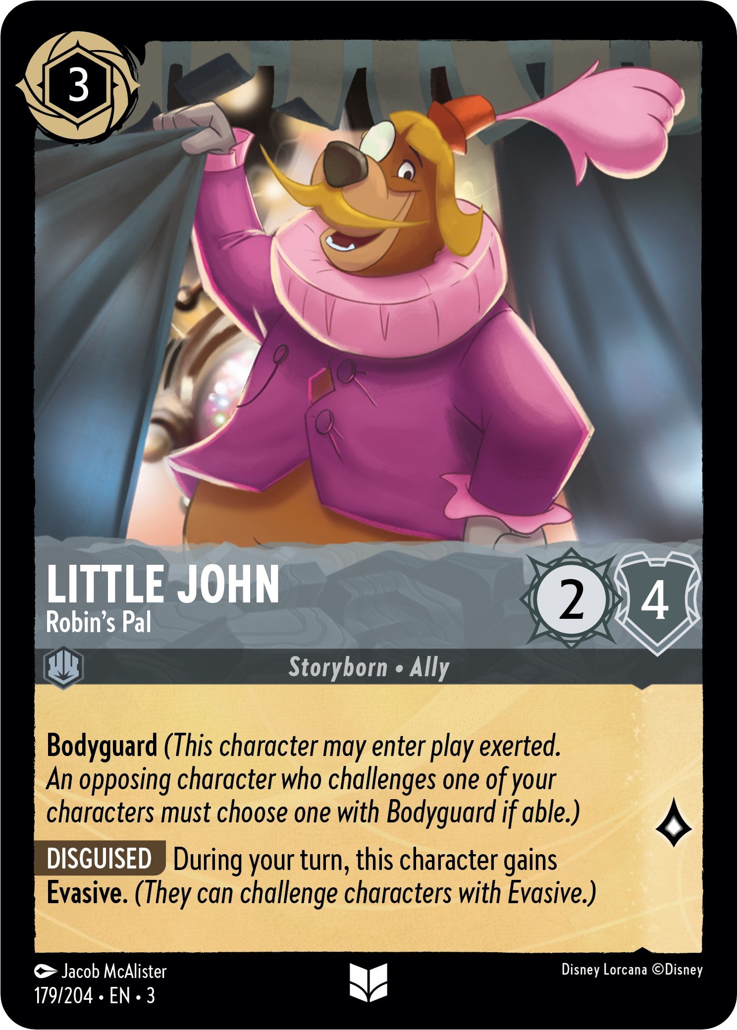 Little John - Robin's Pal (179/204) [Into the Inklands] Lorcana Single Disney    | Red Claw Gaming