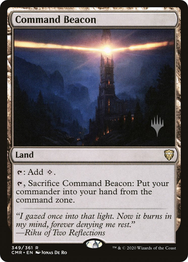 Command Beacon (Promo Pack) [Murders at Karlov Manor Promos] MTG Single Magic: The Gathering | Red Claw Gaming