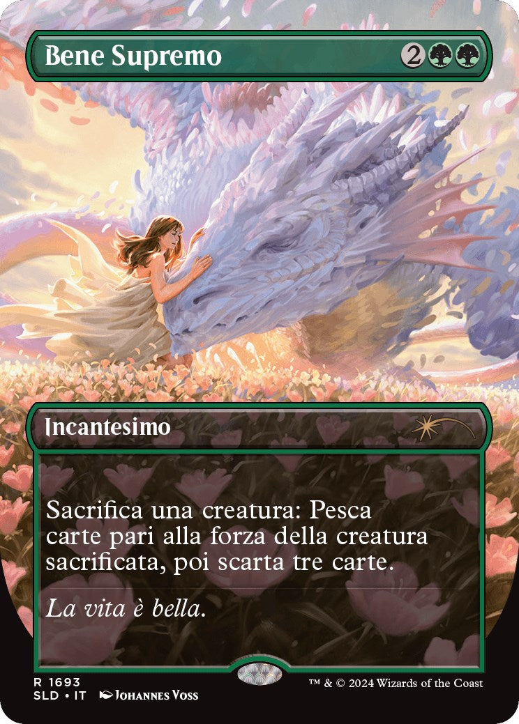 Greater Good (Italian) - "Bene Supremo" [Secret Lair Drop Series] MTG Single Magic: The Gathering | Red Claw Gaming
