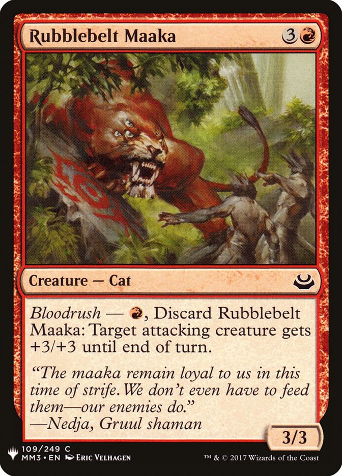 Rubblebelt Maaka [Mystery Booster] MTG Single Magic: The Gathering | Red Claw Gaming