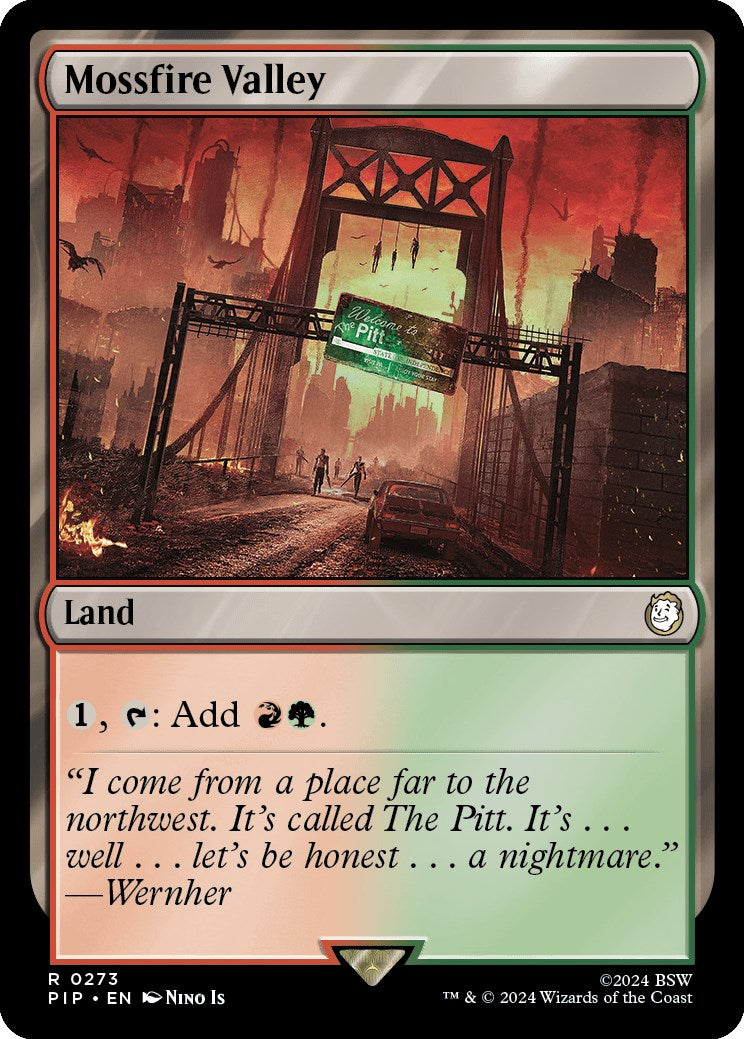 Mossfire Valley [Fallout] MTG Single Magic: The Gathering | Red Claw Gaming