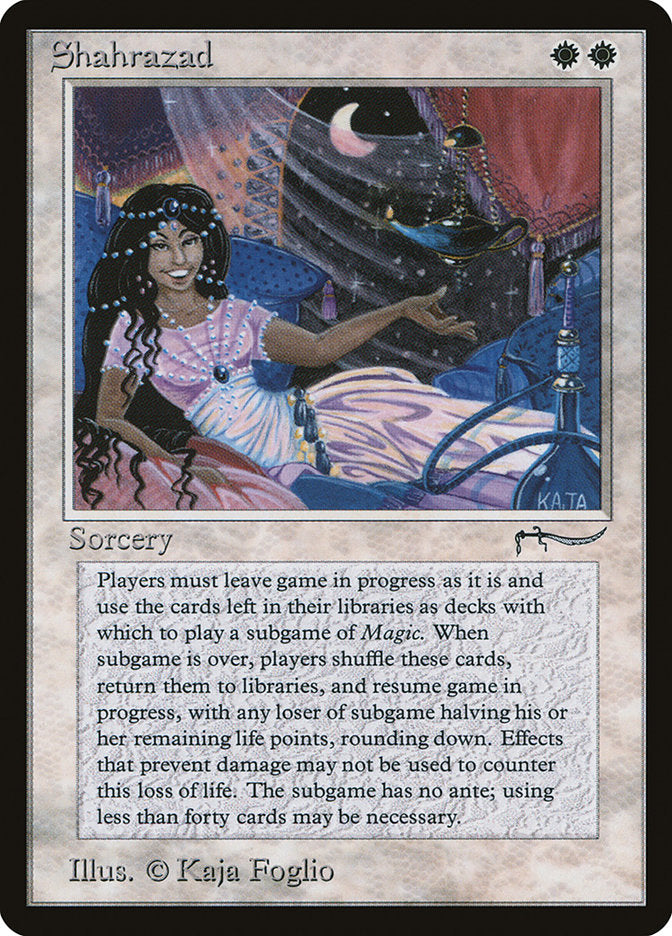 Shahrazad [Arabian Nights] MTG Single Magic: The Gathering | Red Claw Gaming
