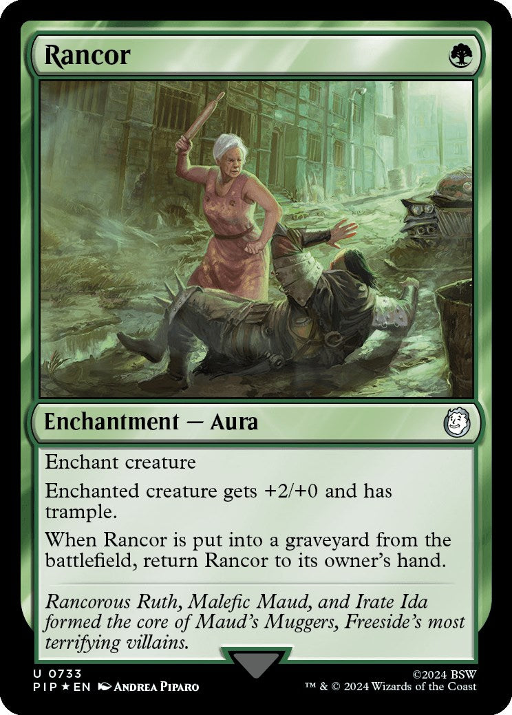 Rancor (Surge Foil) [Fallout] MTG Single Magic: The Gathering | Red Claw Gaming