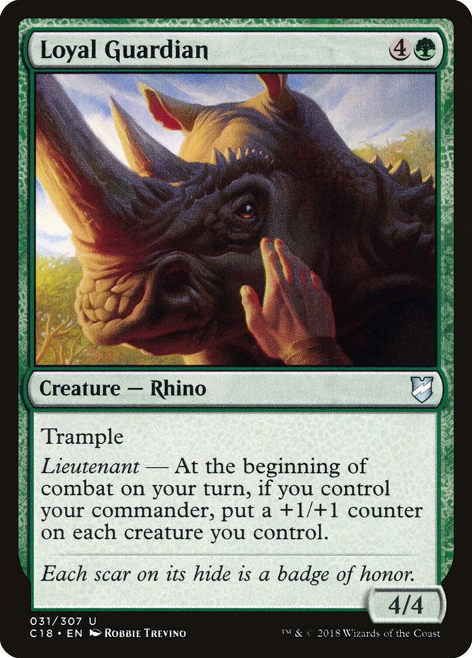 Loyal Guardian [Commander 2018] MTG Single Magic: The Gathering | Red Claw Gaming