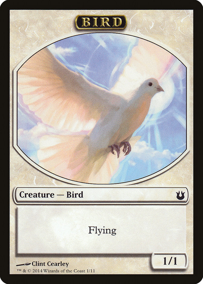 Bird Token (1/11) [Born of the Gods Tokens] MTG Single Magic: The Gathering | Red Claw Gaming
