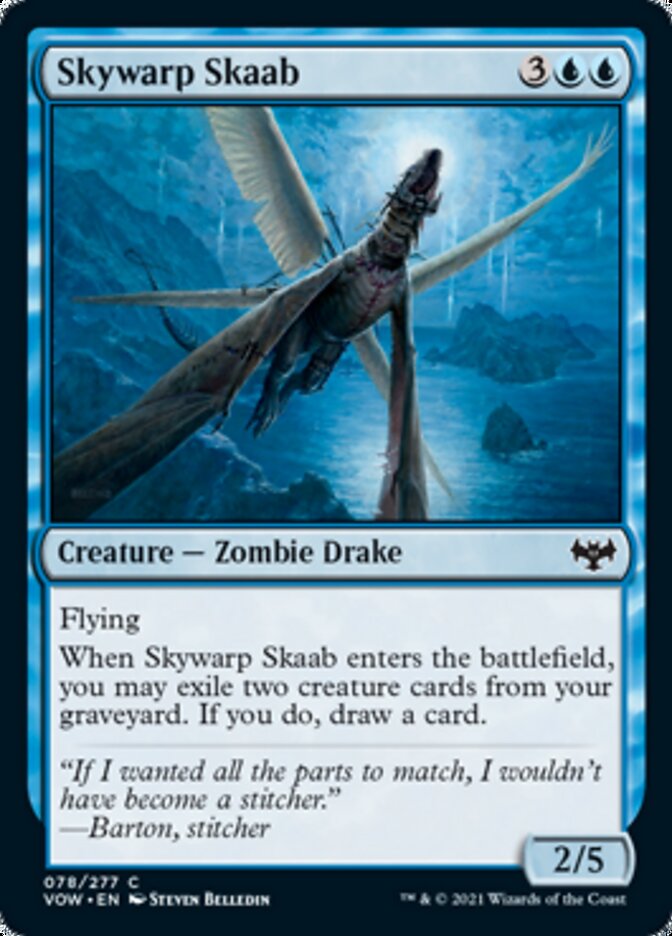 Skywarp Skaab [Innistrad: Crimson Vow] MTG Single Magic: The Gathering | Red Claw Gaming