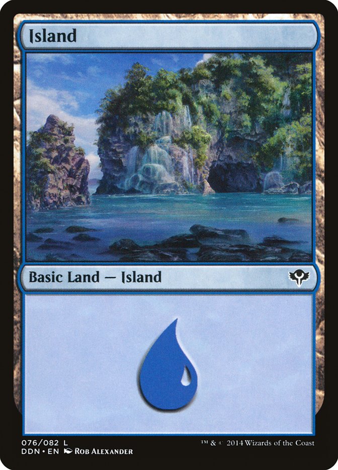 Island (76) [Duel Decks: Speed vs. Cunning] MTG Single Magic: The Gathering | Red Claw Gaming