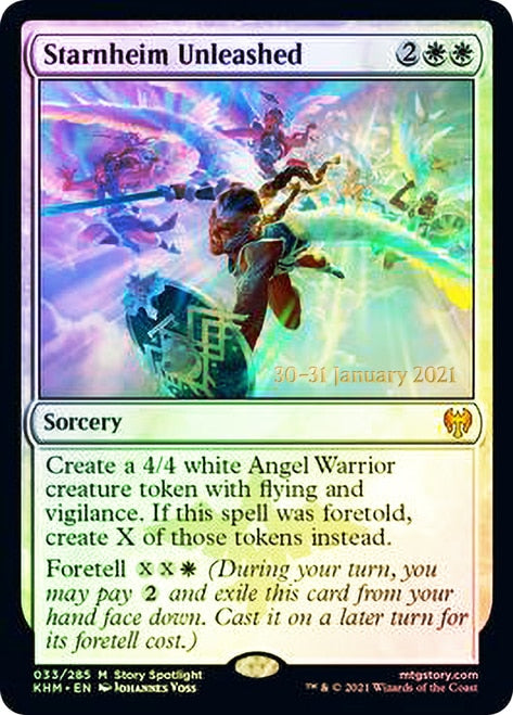 Starnheim Unleashed [Kaldheim Prerelease Promos] MTG Single Magic: The Gathering | Red Claw Gaming