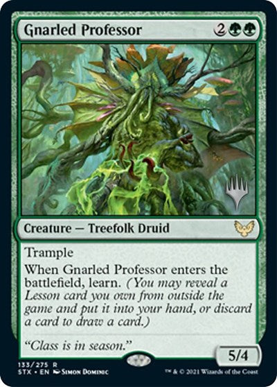 Gnarled Professor (Promo Pack) [Strixhaven: School of Mages Promos] MTG Single Magic: The Gathering | Red Claw Gaming