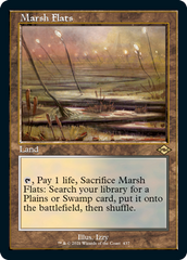 Marsh Flats (Retro Foil Etched) [Modern Horizons 2] MTG Single Magic: The Gathering    | Red Claw Gaming