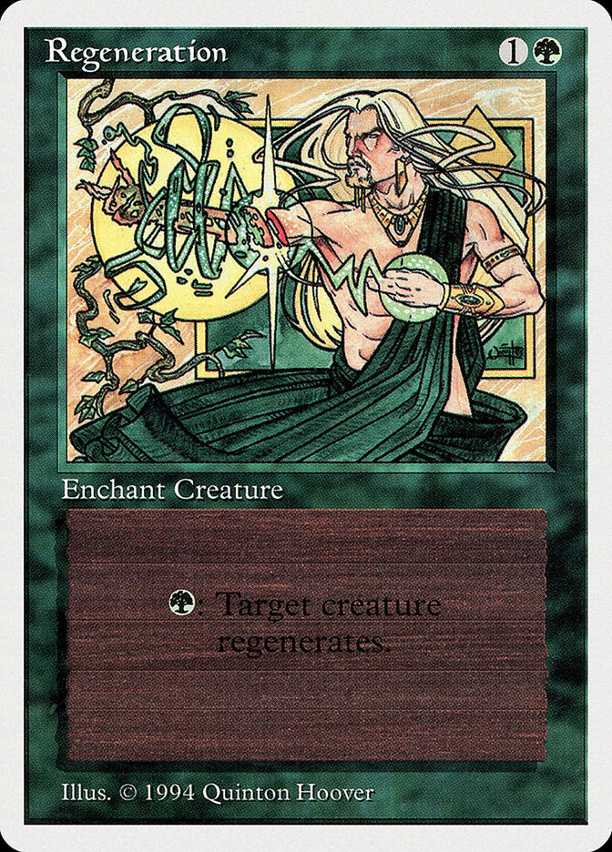 Regeneration [Summer Magic / Edgar] MTG Single Magic: The Gathering | Red Claw Gaming