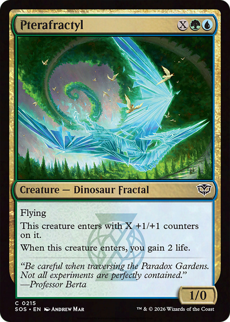 Pterafractyl [Secrets of Strixhaven] MTG Single Magic: The Gathering | Red Claw Gaming