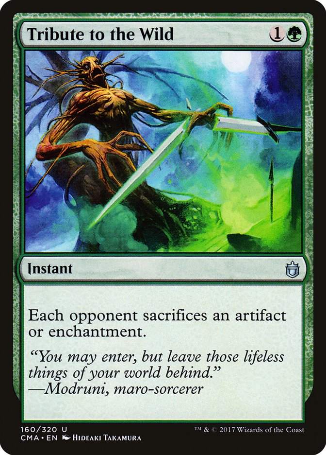 Tribute to the Wild [Commander Anthology] MTG Single Magic: The Gathering | Red Claw Gaming