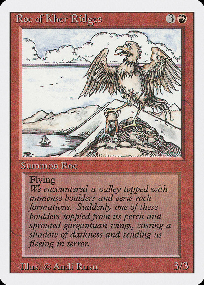 Roc of Kher Ridges [Revised Edition] MTG Single Magic: The Gathering | Red Claw Gaming