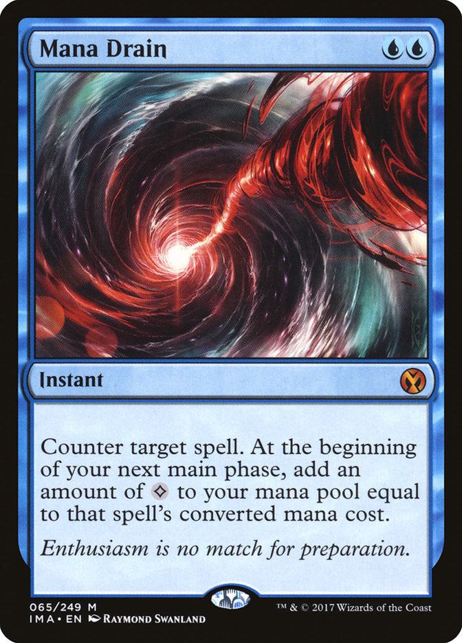 Mana Drain [Iconic Masters] MTG Single Magic: The Gathering | Red Claw Gaming