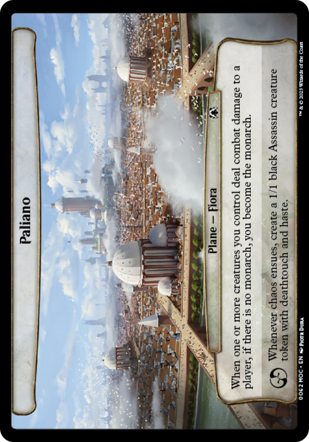 Paliano [March of the Machine Commander] MTG Single Magic: The Gathering | Red Claw Gaming