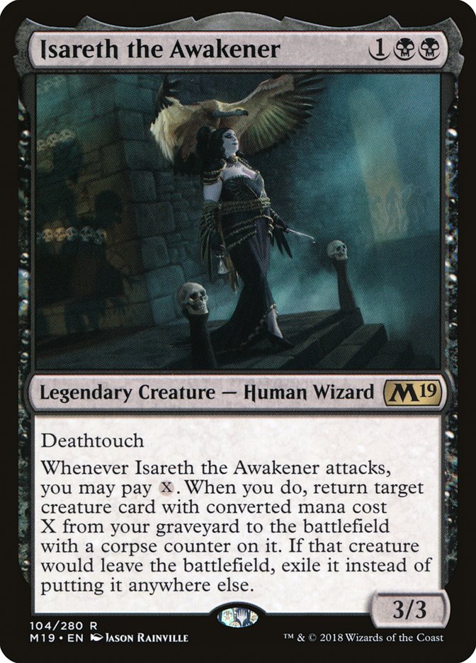 Isareth the Awakener [Core Set 2019] MTG Single Magic: The Gathering | Red Claw Gaming
