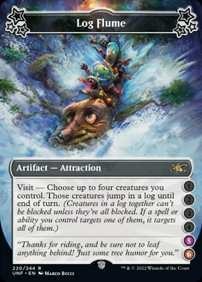 Log Flume (5-6) [Unfinity] MTG Single Magic: The Gathering    | Red Claw Gaming