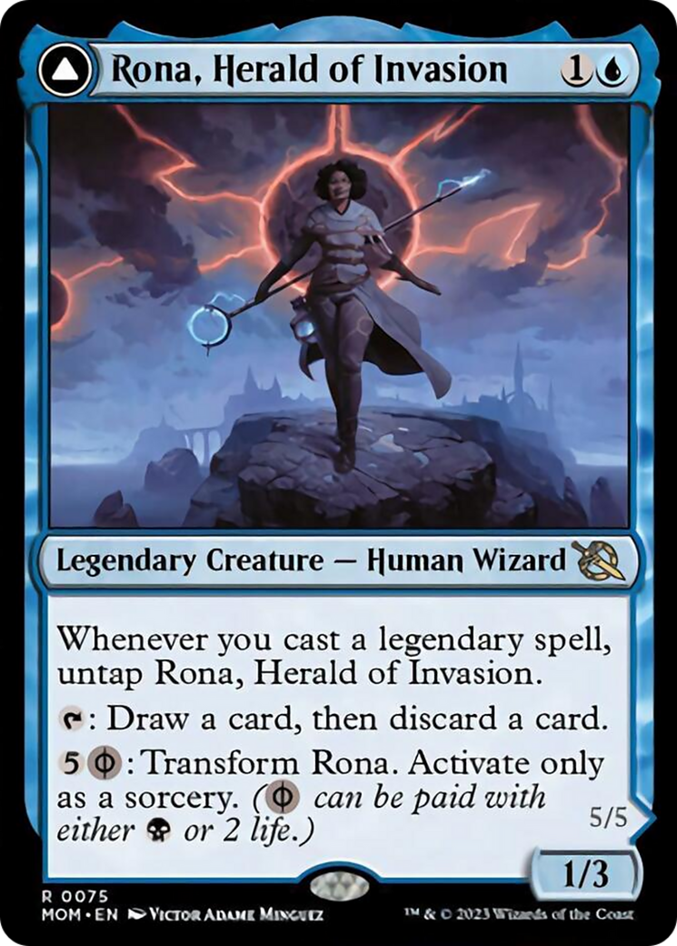 Rona, Herald of Invasion // Rona, Tolarian Obliterator [March of the Machine] MTG Single Magic: The Gathering | Red Claw Gaming