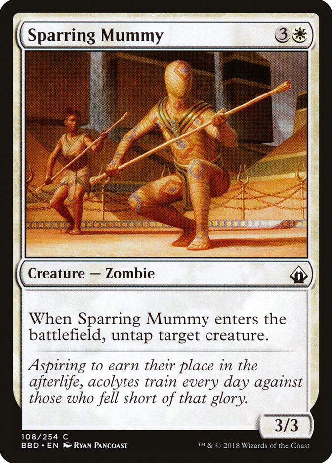 Sparring Mummy [Battlebond] MTG Single Magic: The Gathering | Red Claw Gaming