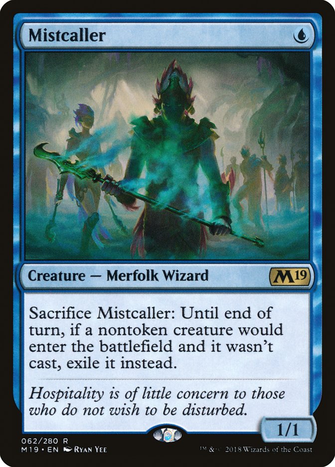 Mistcaller [Core Set 2019] MTG Single Magic: The Gathering | Red Claw Gaming
