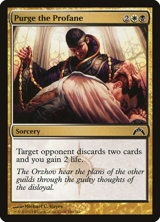 Purge the Profane [Gatecrash] MTG Single Magic: The Gathering | Red Claw Gaming