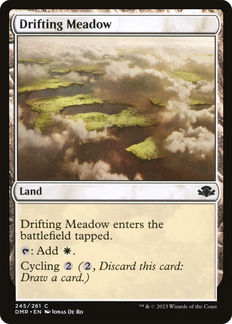 Drifting Meadow [Dominaria Remastered] MTG Single Magic: The Gathering | Red Claw Gaming