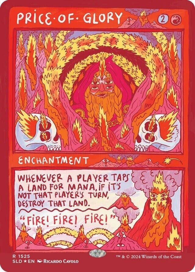 Price of Glory (Rainbow Foil) [Secret Lair Drop Series] MTG Single Magic: The Gathering | Red Claw Gaming