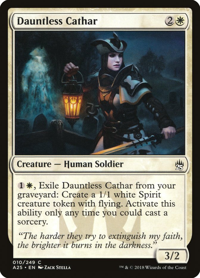 Dauntless Cathar [Masters 25] MTG Single Magic: The Gathering | Red Claw Gaming