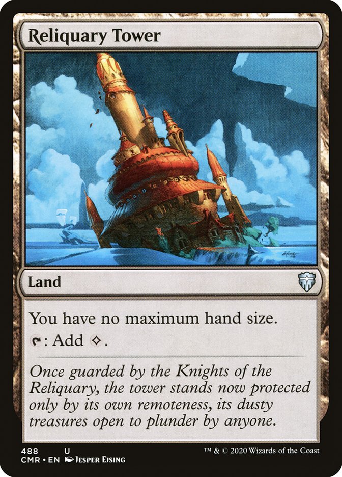 Reliquary Tower [Commander Legends] MTG Single Magic: The Gathering | Red Claw Gaming