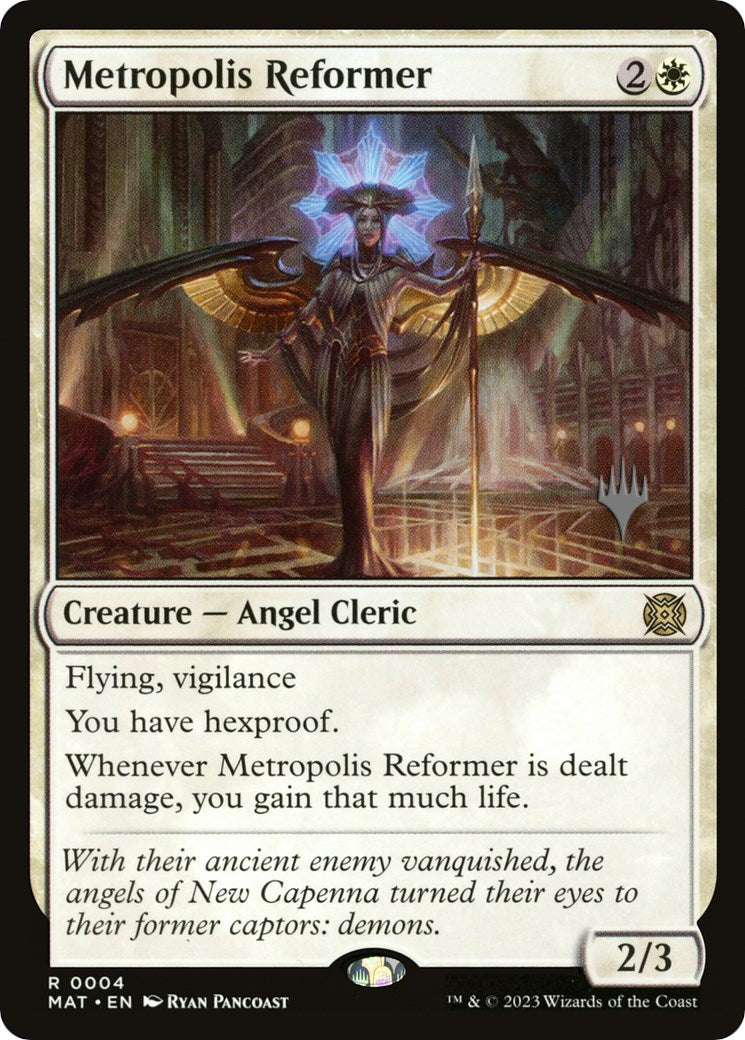 Metropolis Reformer (Promo Pack) [Murders at Karlov Manor Promos] MTG Single Magic: The Gathering | Red Claw Gaming