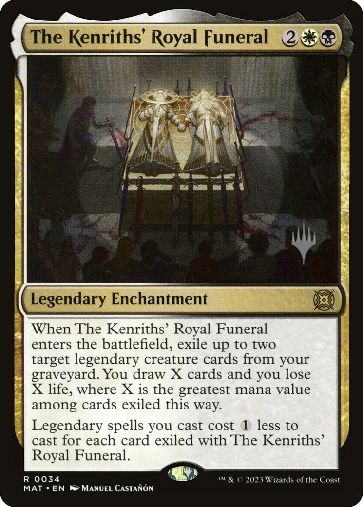 The Kenriths' Royal Funeral (Promo Pack) [Murders at Karlov Manor Promos] MTG Single Magic: The Gathering | Red Claw Gaming
