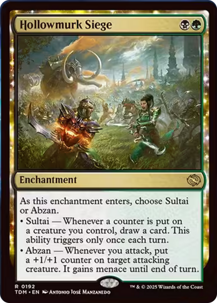 Hollowmurk Siege [Tarkir: Dragonstorm] MTG Single Magic: The Gathering | Red Claw Gaming