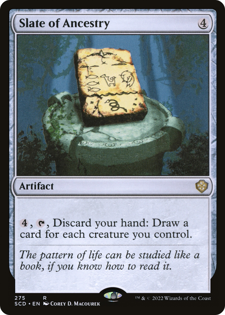 Slate of Ancestry [Starter Commander Decks] MTG Single Magic: The Gathering | Red Claw Gaming