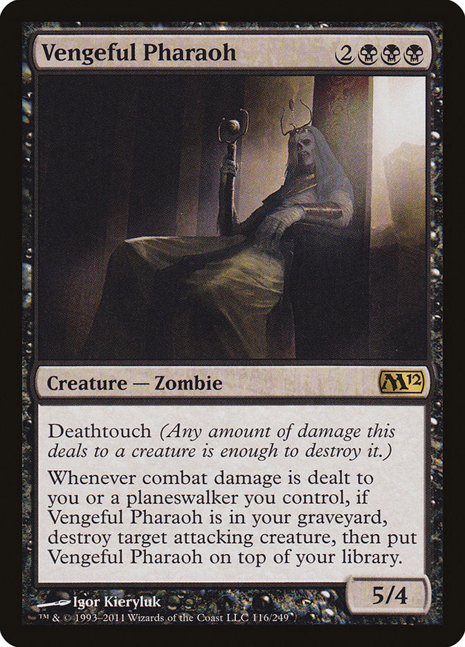 Vengeful Pharaoh [Magic 2012] MTG Single Magic: The Gathering | Red Claw Gaming