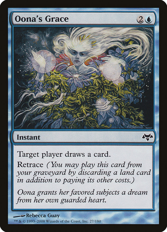 Oona's Grace [Eventide] MTG Single Magic: The Gathering | Red Claw Gaming