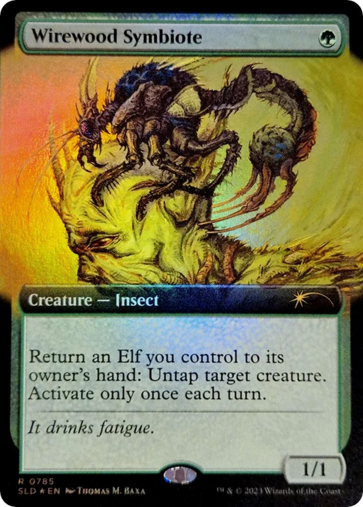 Wirewood Symbiote (Extended Art) [Secret Lair Drop Series] MTG Single Magic: The Gathering | Red Claw Gaming